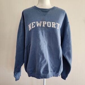 Vintage Newport Sailing Crewneck Sweatshirt | Size L